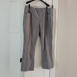 Coldwater Creek NWT Pewter Cords 16p